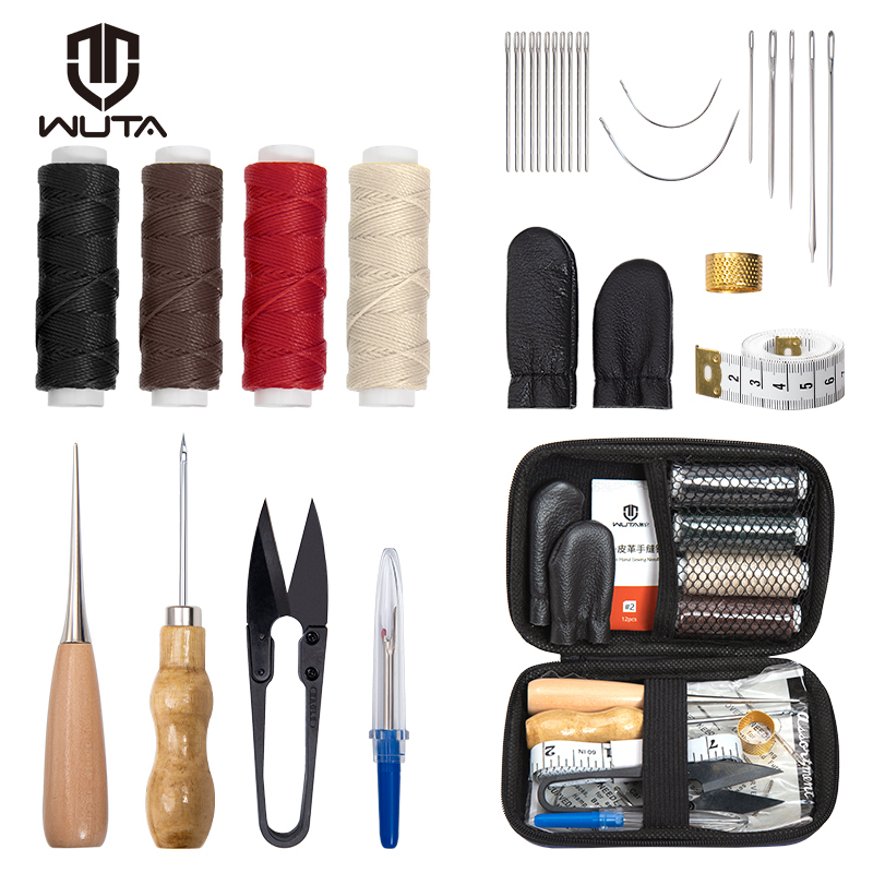 Textile Sewing Kit - WUTA Leather Repair Kit Shoe Sewing