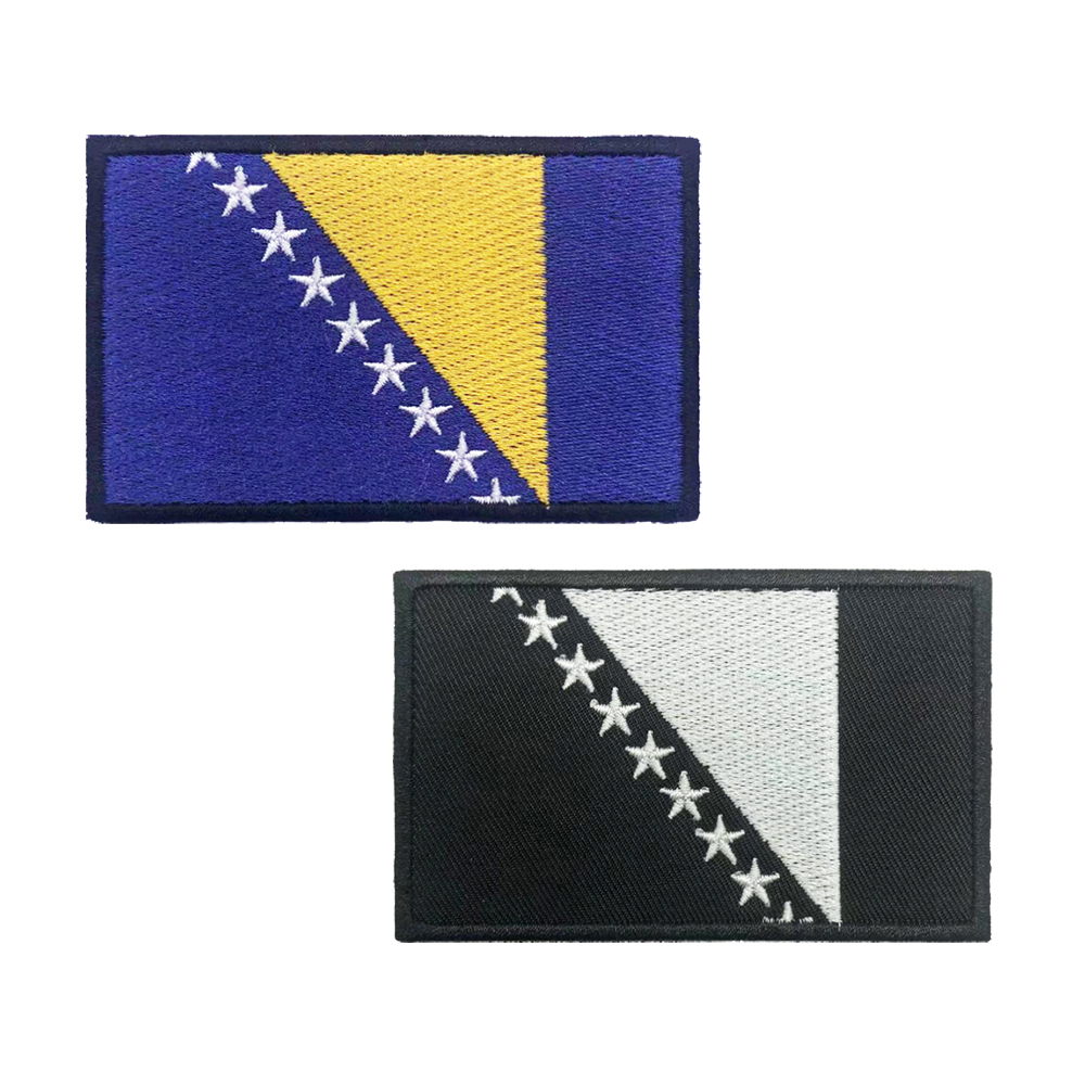 Velcro Sew On - 1PC Flag of Bosnia and Herzegovina
