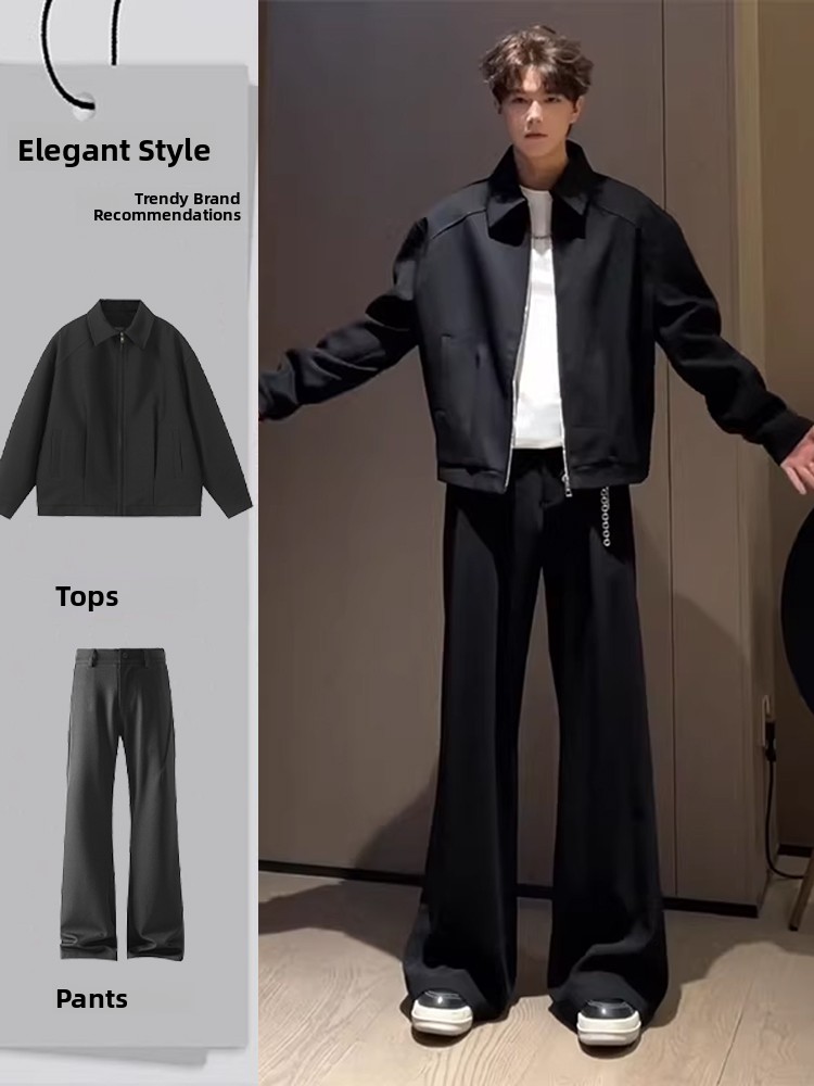 Black Shoulder Pad Jacket Set  - Shoulder Pad Set In review and price