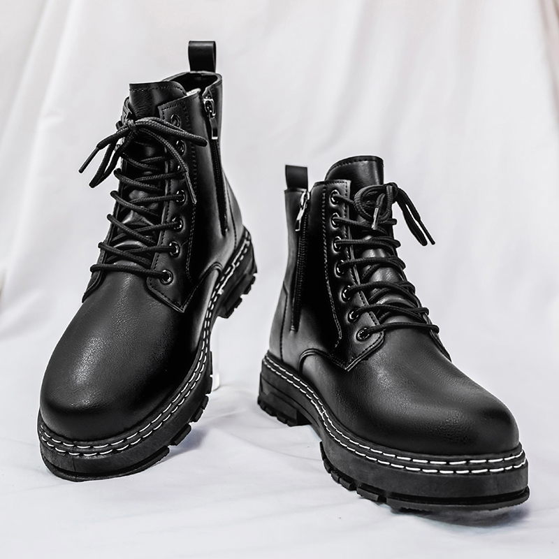 Men's 4-Season Black Patent Le - Sewing Garment review and price