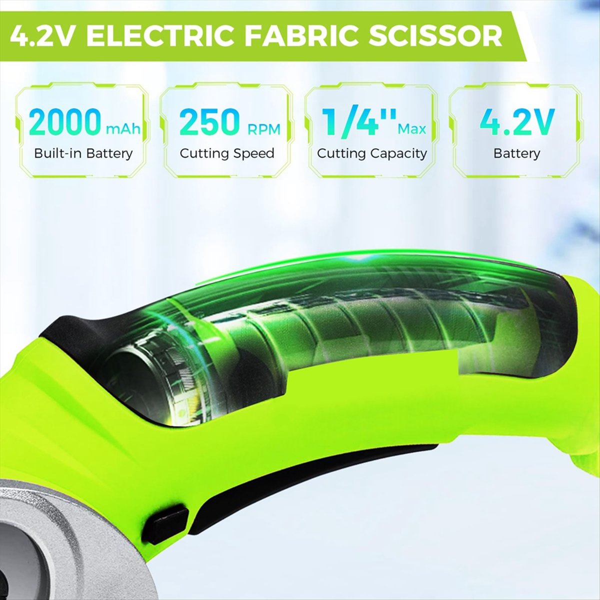 Cordless Electric Fabric Sciss - Rotary Cutter Fabric review and price