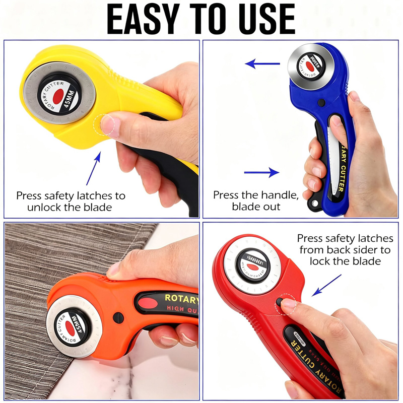Fabric Rotary Cutter 45mm Blad - Rotary Cutter Fabric review and price