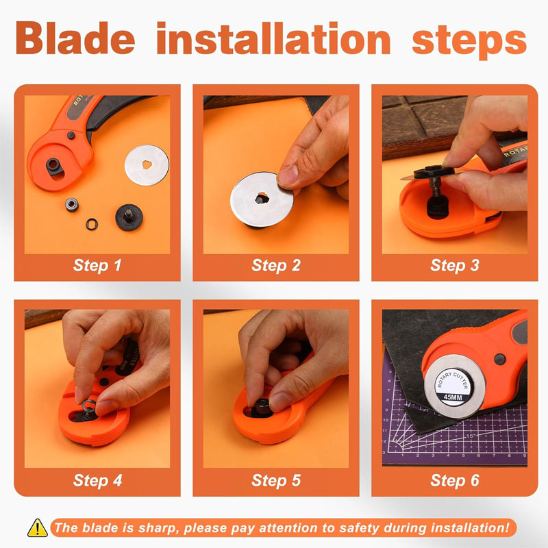 Fabric Rotary Cutter 45mm Blad - Rotary Cutter Fabric review and price