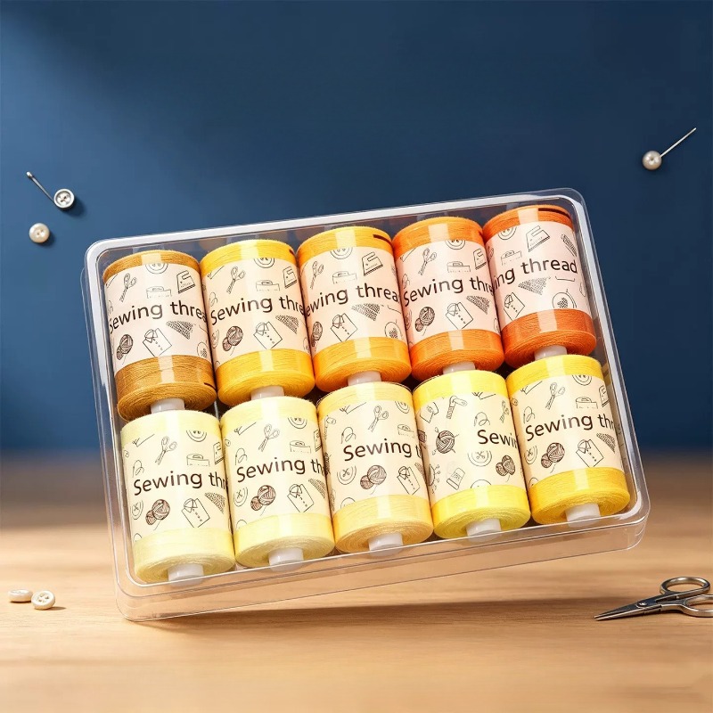 Multi Color Sewing Thread Set  - Sewing Thread Production review and price