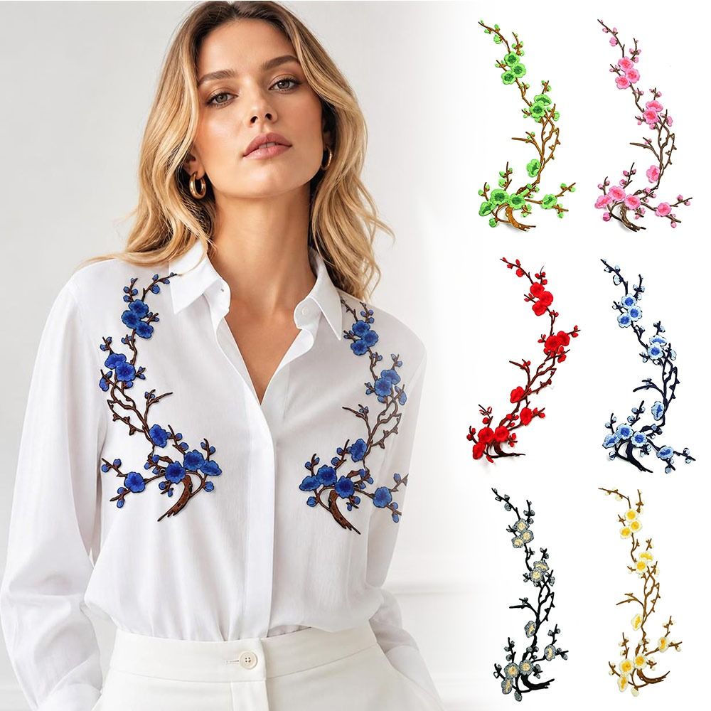 DIY Cherry Blossom Iron On Pat - Sewing Textiles review and price
