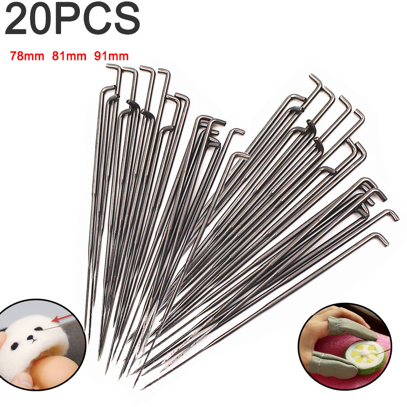 20 Pieces Sewing Needles 3 Siz - Textile Sewing Kit review and price