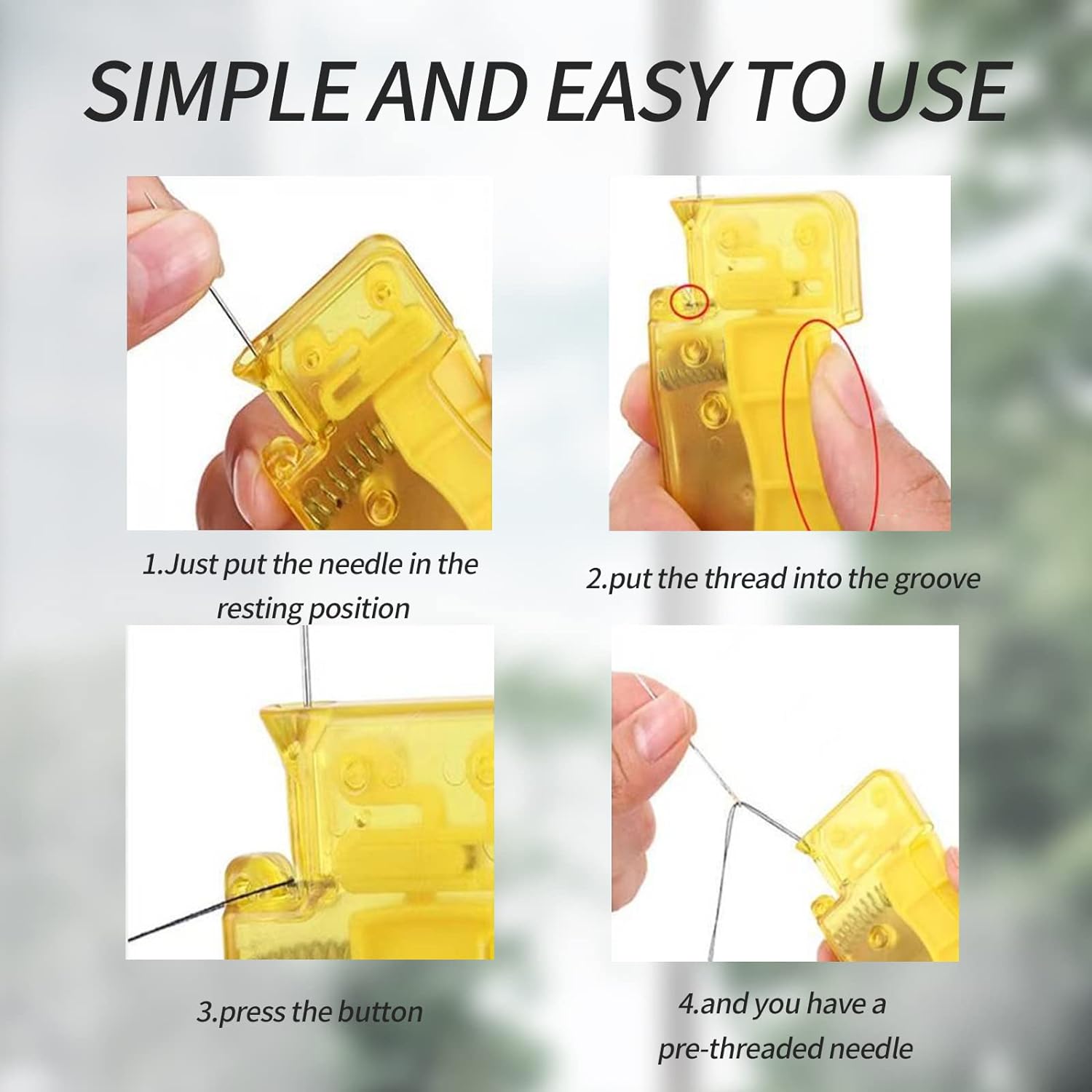 1-3Pcs Automatic Easy Needle T - Sewing Technology review and price
