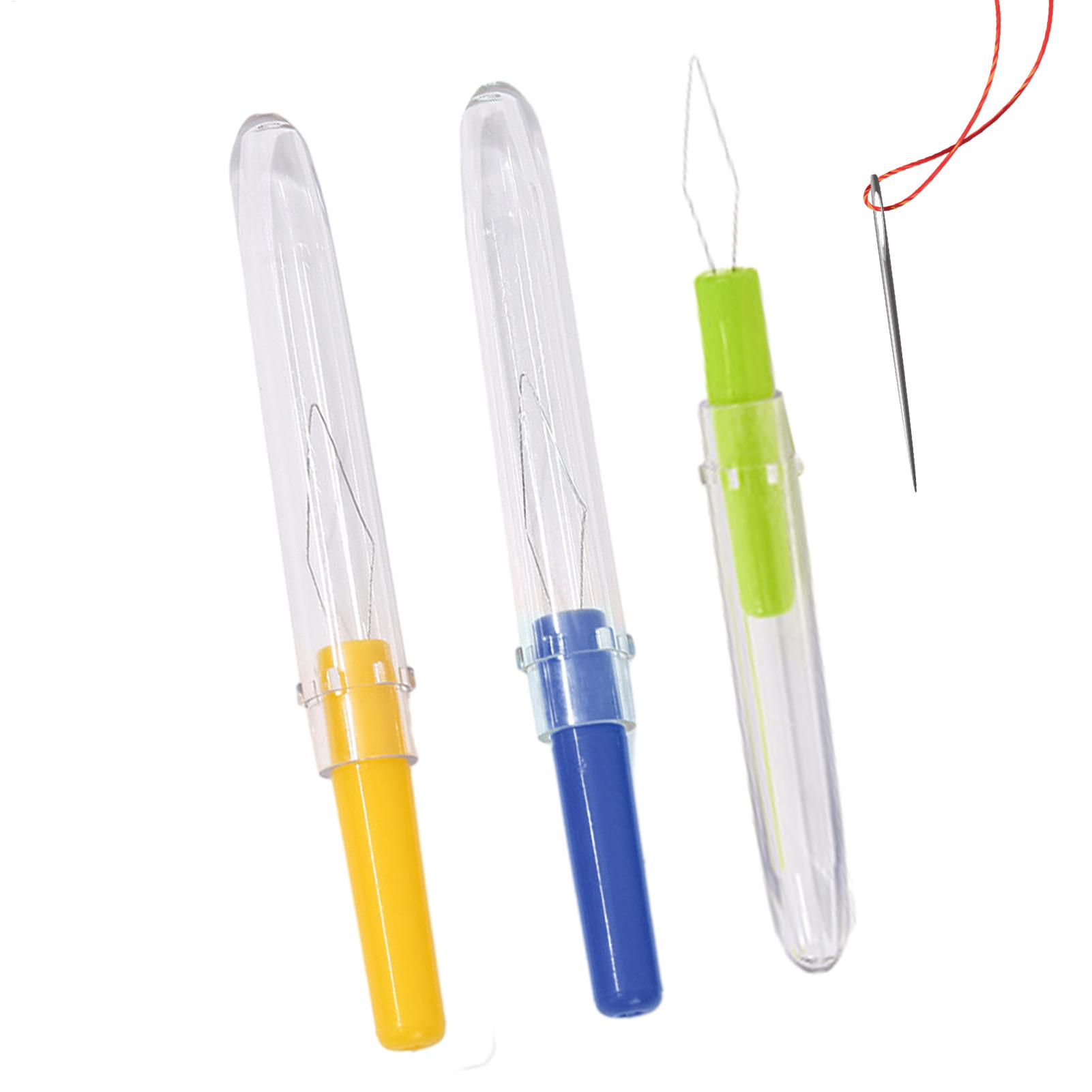 3Pcs Needle Threader with Cove - Needle Threader Tool review and price