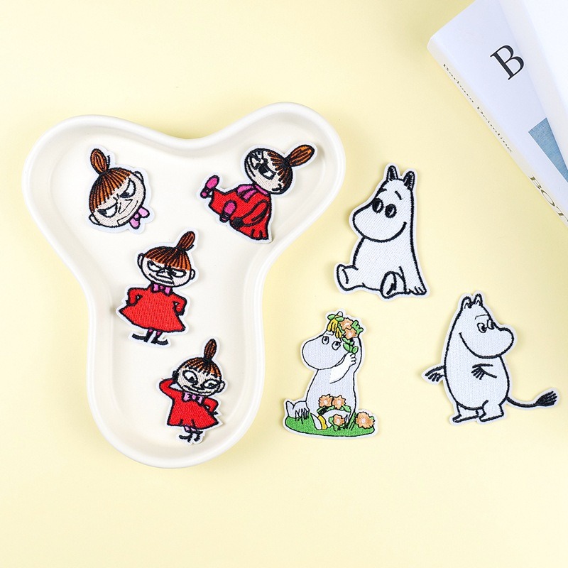 Moomin Cute Cartoon Embroidere - Sewing Repair review and price