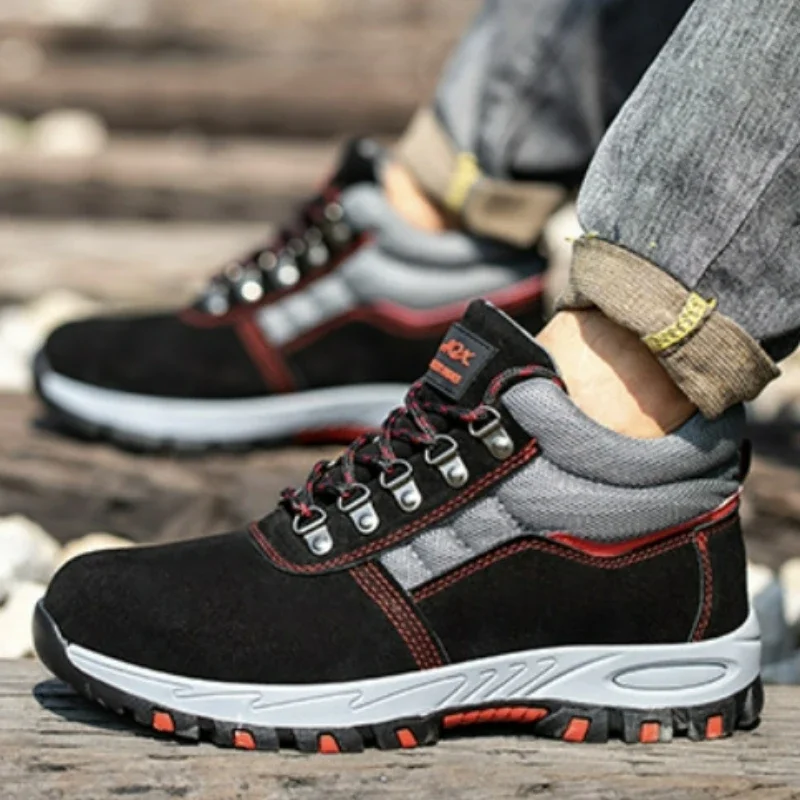 High Quality Men Safety Boots  - Sewing Garment review and price