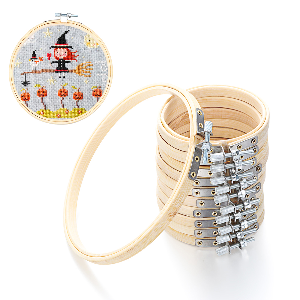 10/13/15/20cm Embroidery Hoop  - Sewing Recycling review and price