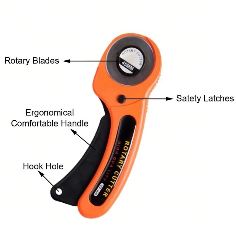45MM Roller Wheel Knife Cloth  - Rotary Cutter Fabric review and price