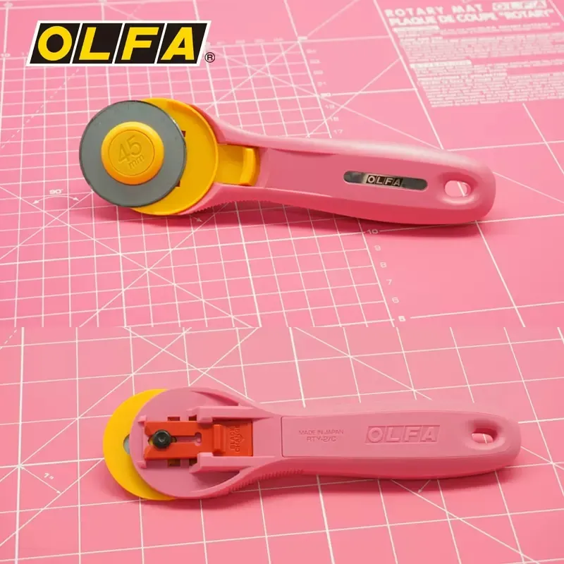 Olfa RTY-2/C 45mm Rotary Pinkl - Rotary Cutter Fabric review and price
