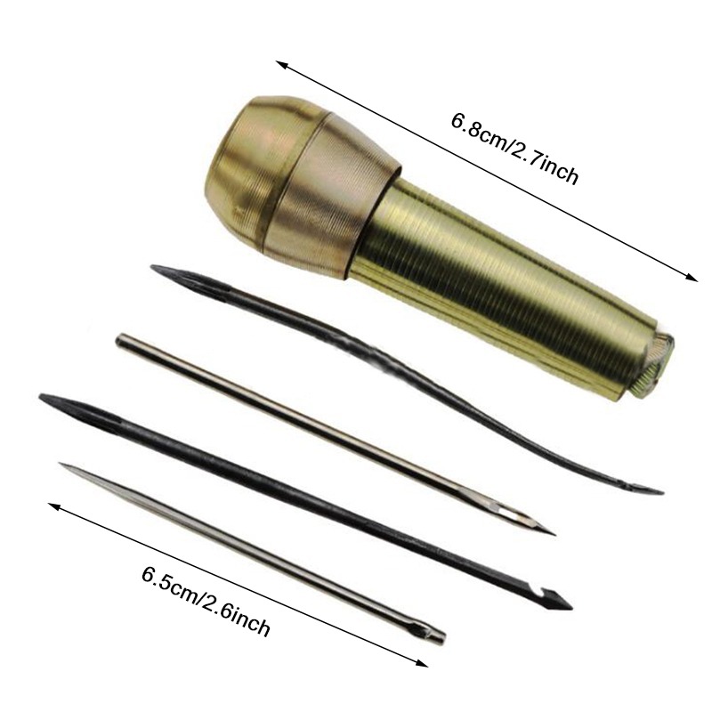 Copper Handle Sewing Awl DIY C - Needle Threader Tool review and price