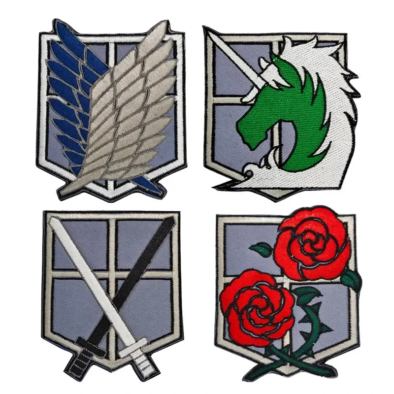 Attack on Titan Anime Embroide - Velcro Sew On review and price