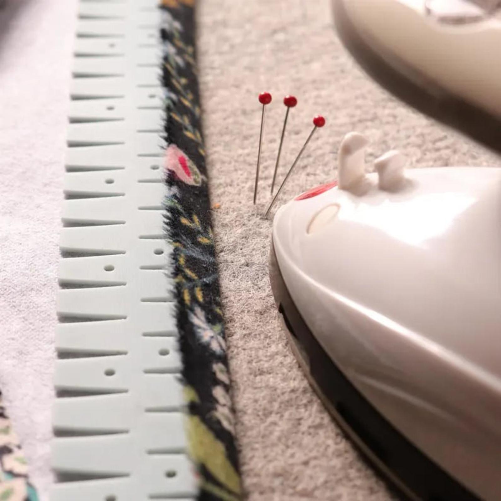 Silicone Hemming Ruler With Ma - Sewing Necessities review and price