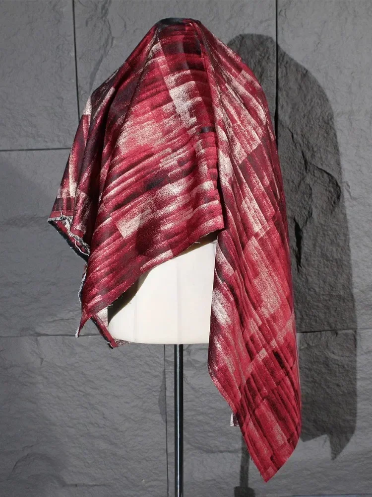 Red Oil Painting Tie Dye Irreg - Sewing Tie Dye review and price