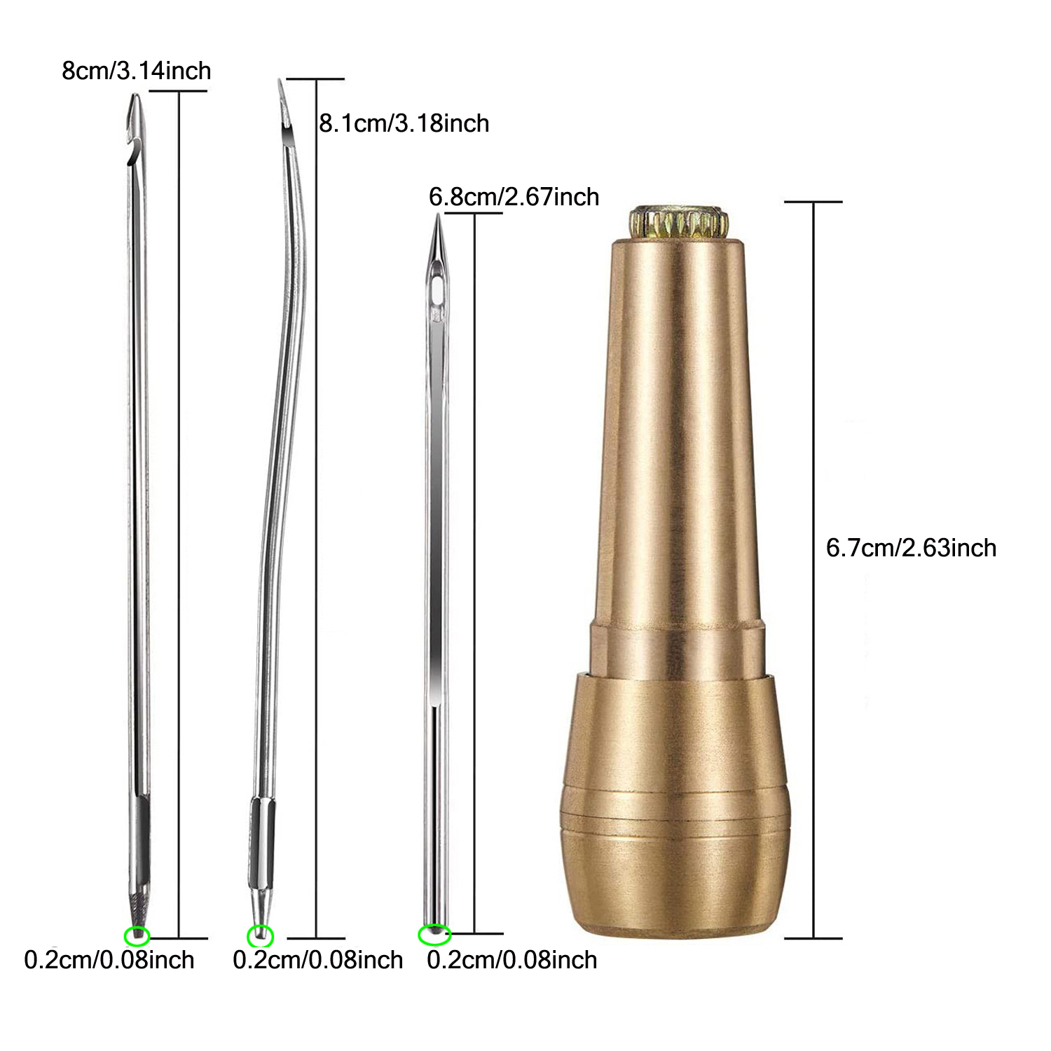 Leather Sewing Kit DIY Leather - Textile Sewing Kit review and price