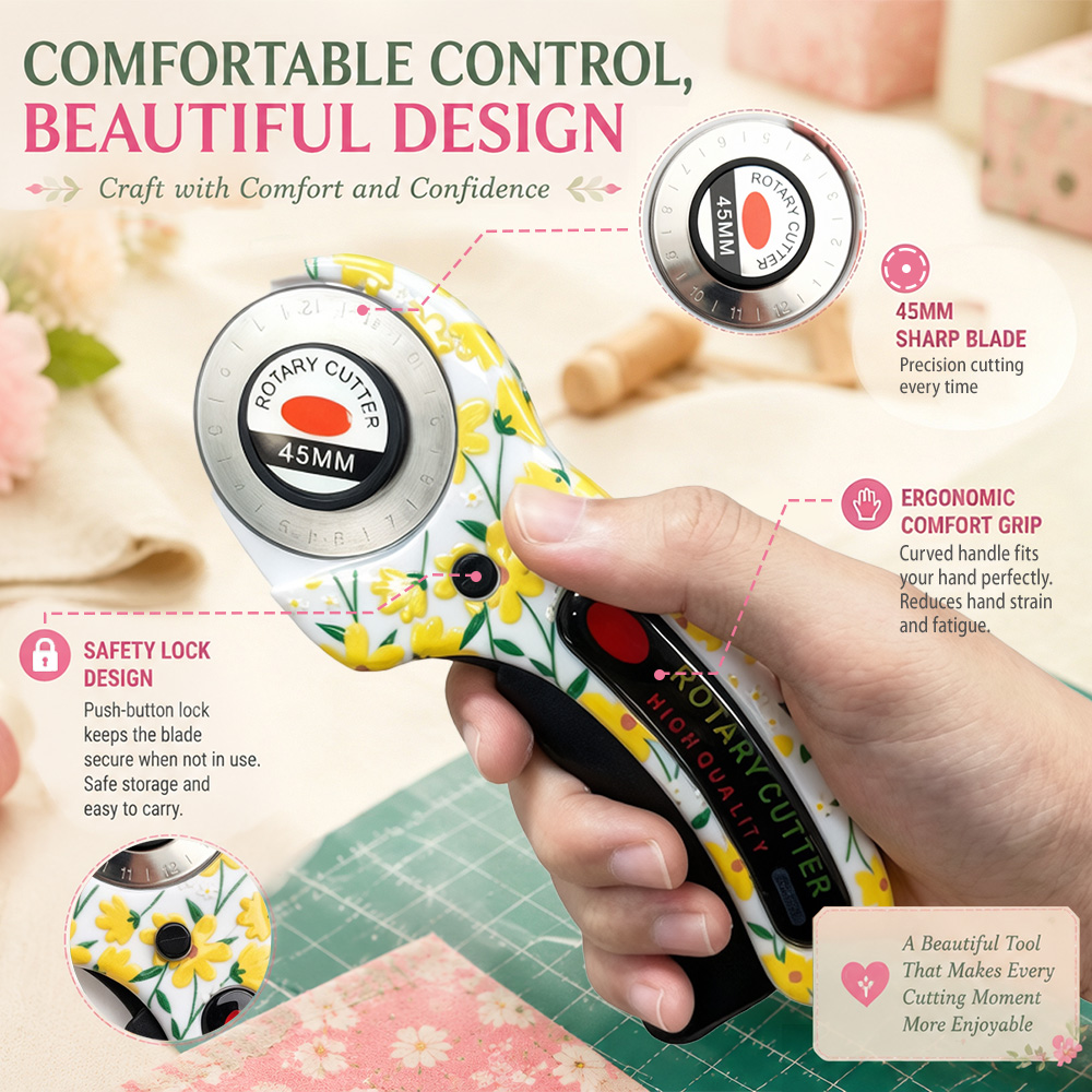 Rotary Cutter 45mm Card Paper  - Rotary Cutter Fabric review and price