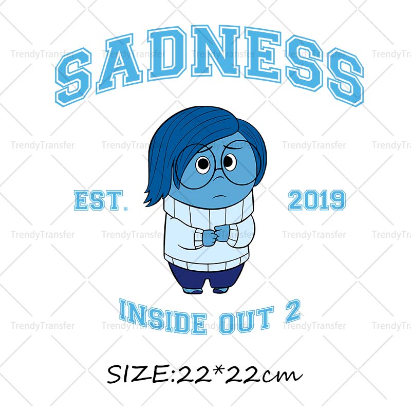 Inside Out Iron on Decals Heat - Velcro Sew On review and price