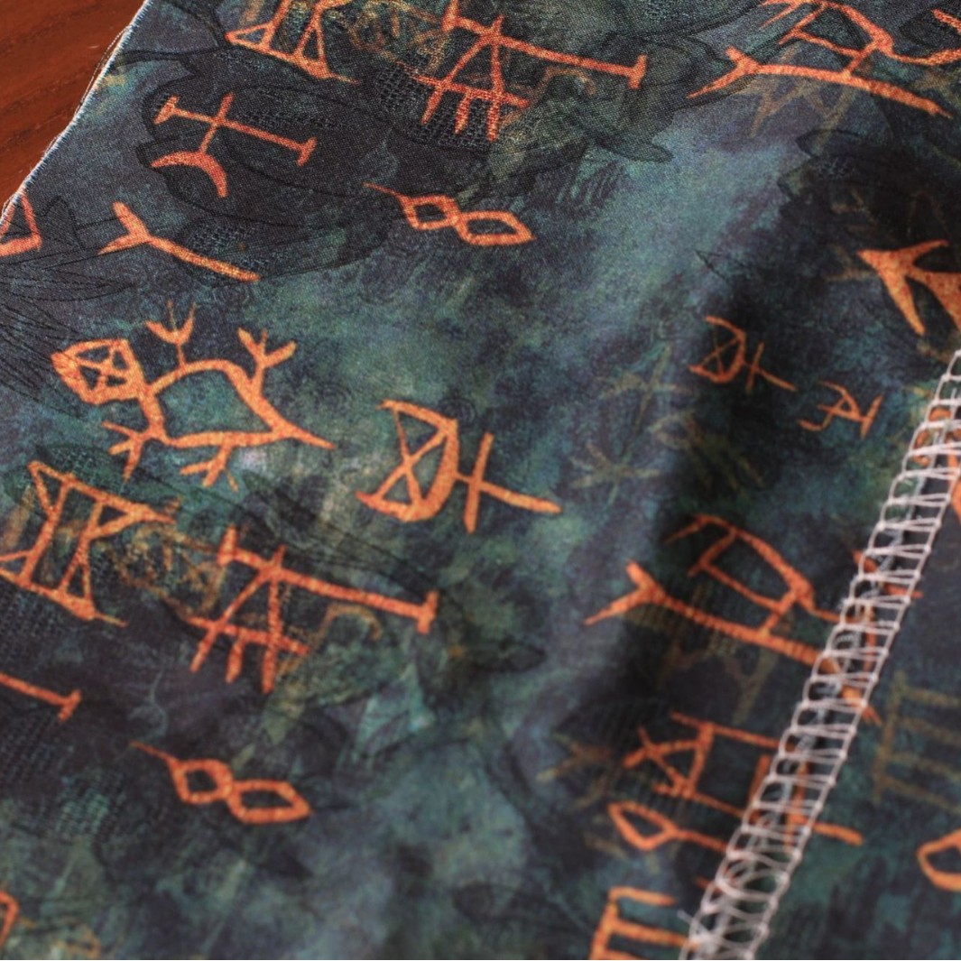 Oracle Bone Script Jacquard Re - Sewing Tie Dye review and price