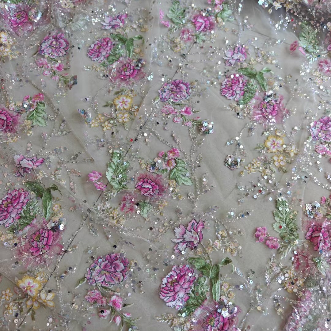 1M 120Cm Wide Luxury Beaded La - Sewing Textiles review and price