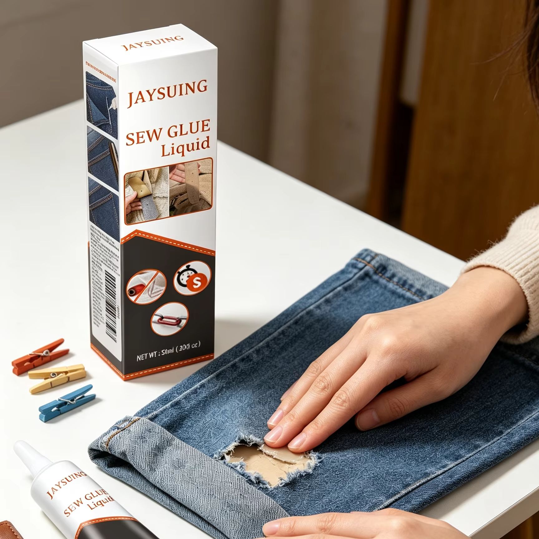 Jaysuing Sewing Glue Clothing  - Sewing Repair review and price