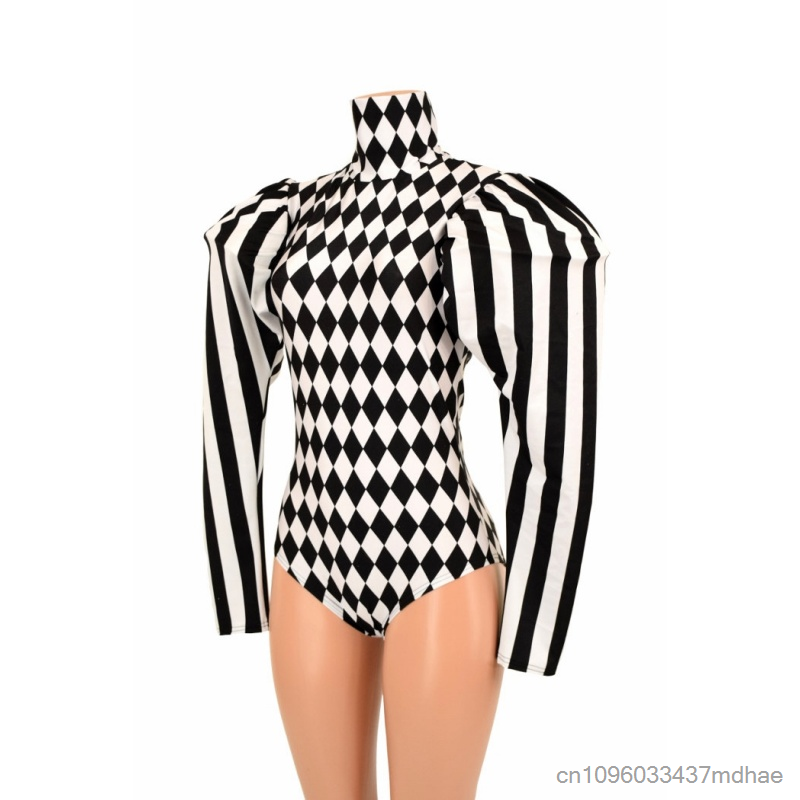 Circus Clown Cosplay Black Whi - Shoulder Pad Set In review and price