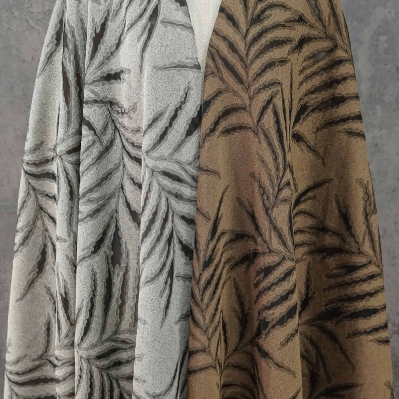 Vintage 3D Embossed Palm Leaf  - Vintage Sewing Textile review and price