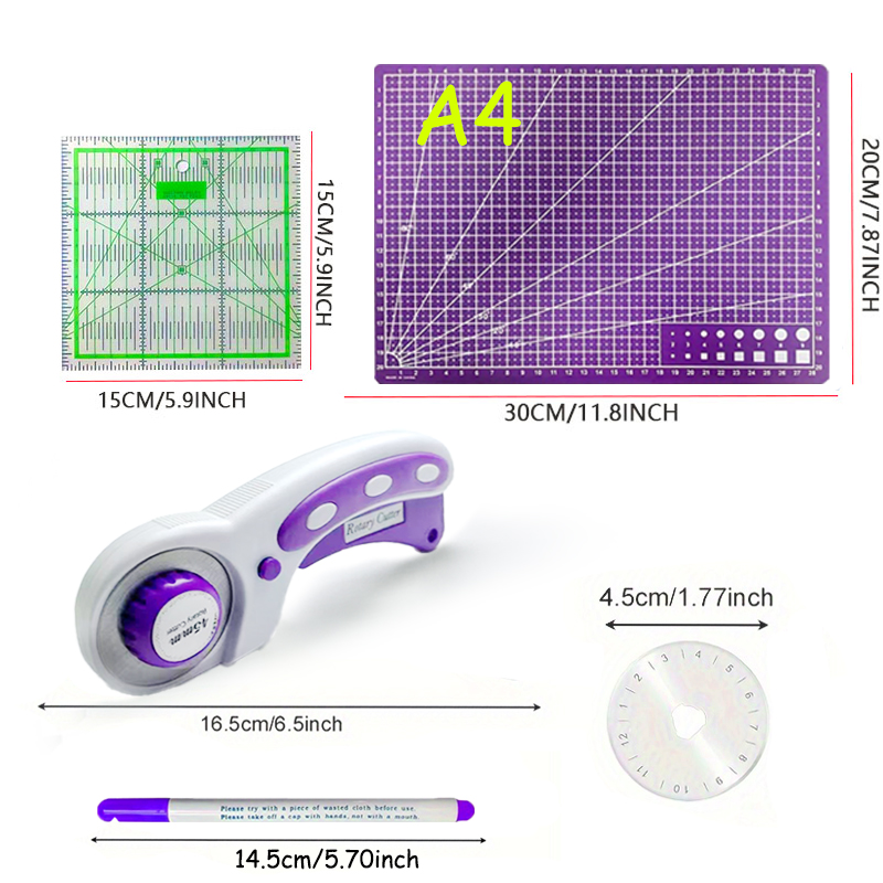 45mm Rotary Cutter with Thicke - Rotary Cutter Fabric review and price