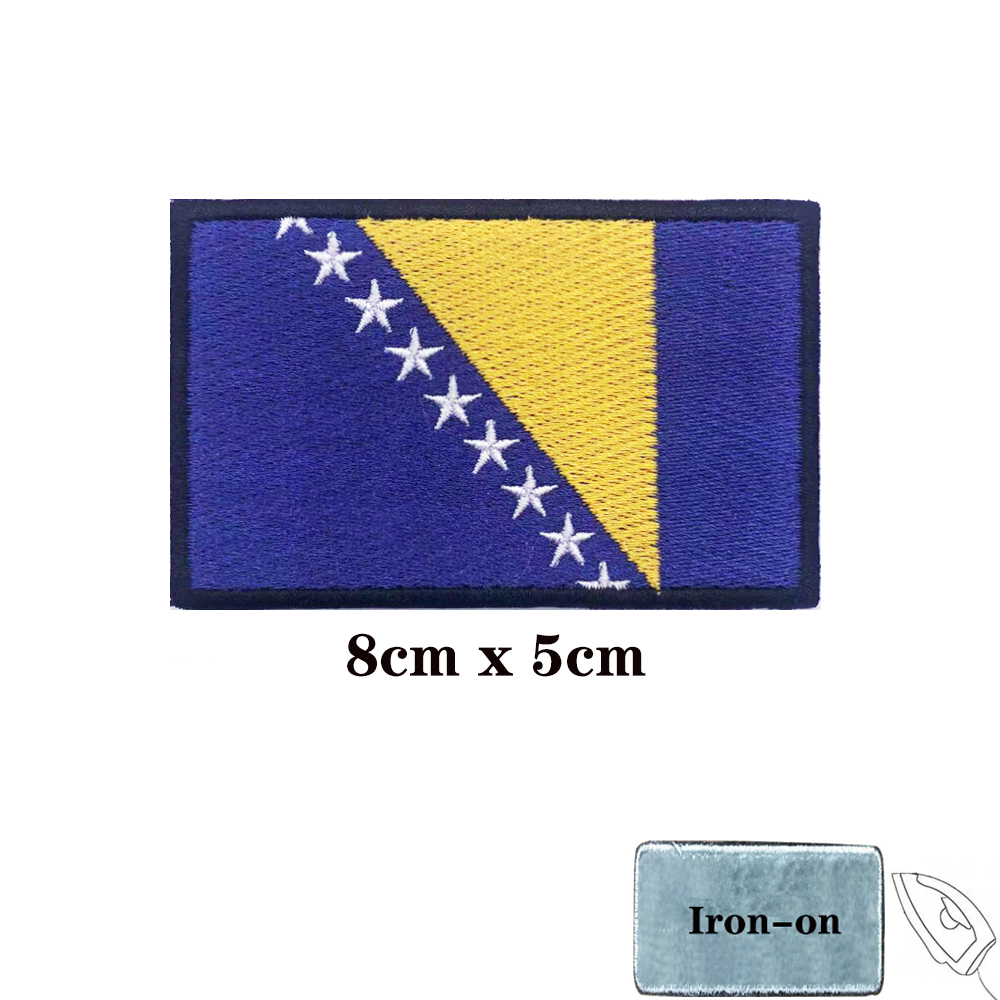 1PC Flag of Bosnia and Herzego - Velcro Sew On review and price