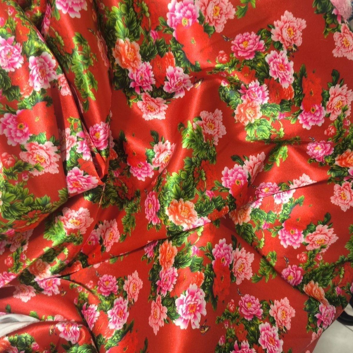 Satin Fabric Cloth without Ove - Sewing Textiles review and price