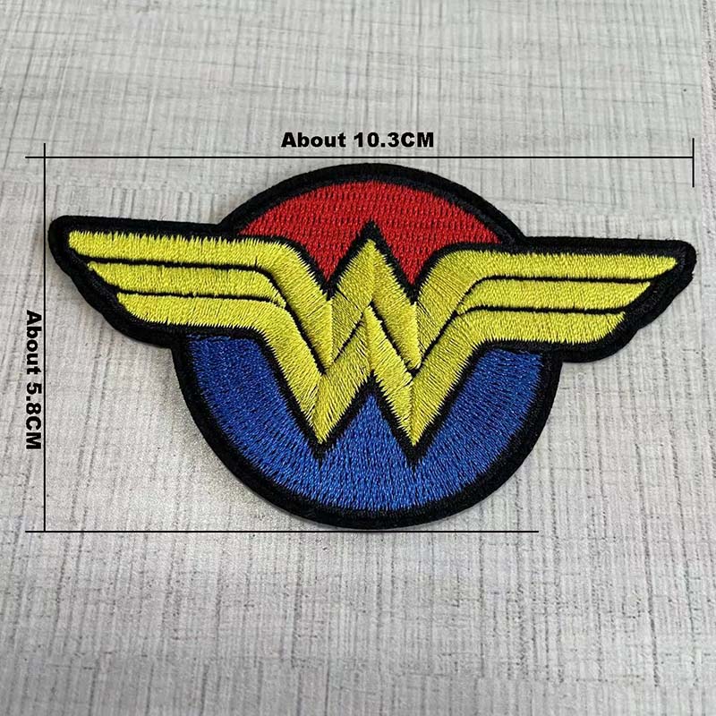 W Alphabet Letter Embroidered  - Velcro Sew On review and price