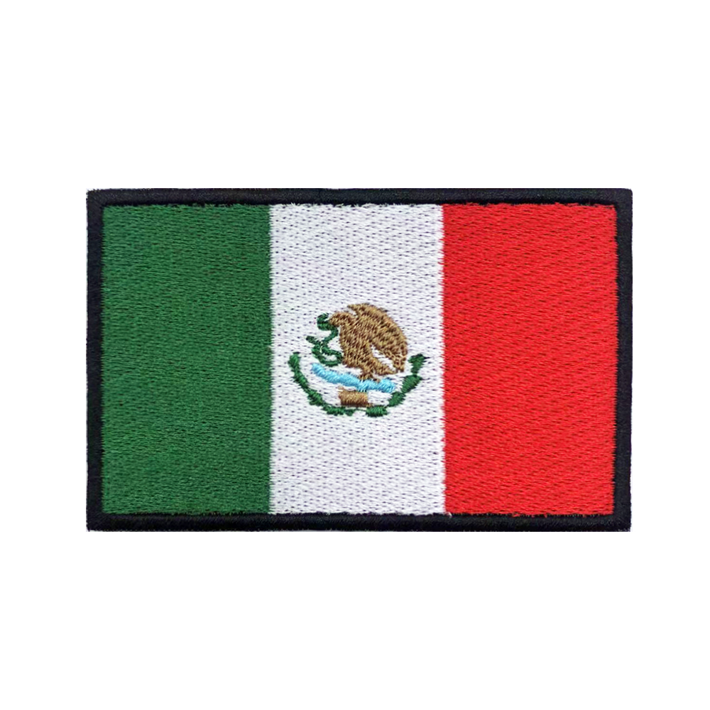 Mexican flag Mexico Patches Ar - Velcro Sew On review and price